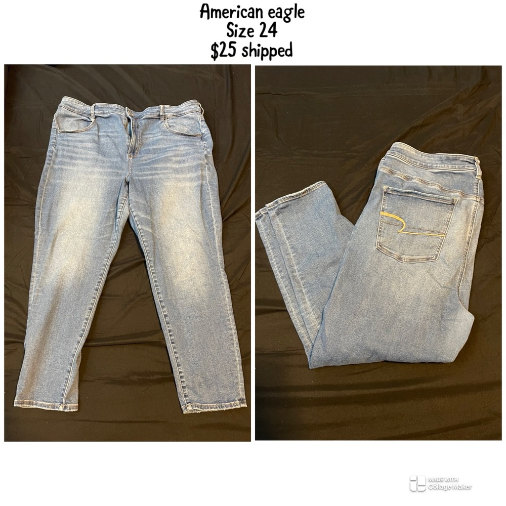 American Eagle Outfitters Women's Blue Jeans